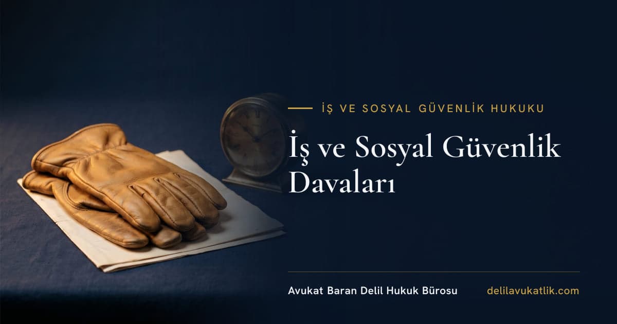 İş ve Sosyal Güvenlik Davaları